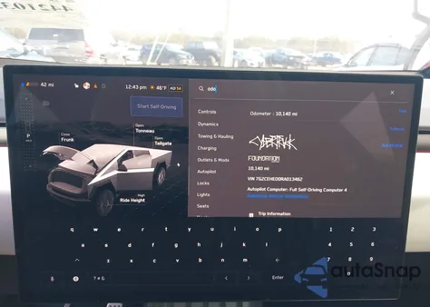 2024 Tesla Cybertruck All-Wheel Drive z USA, uszkodzony, nr VIN 7G2CEHED0RA013462